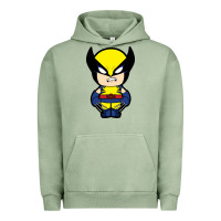 Pigment Oil Green wolverine Urban Hoodie - artisFamous