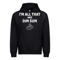Black all that and dim sum dumplings dim sum gift Urban Hoodie - artisFamous