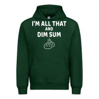 Forest Green all that and dim sum dumplings dim sum gift Urban Hoodie - artisFamous