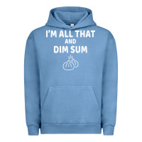 Pigment Pebble Blue all that and dim sum dumplings dim sum gift Urban Hoodie - artisFamous