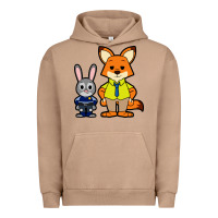 Pigment Burro zootopia duo chibi Urban Hoodie - artisFamous