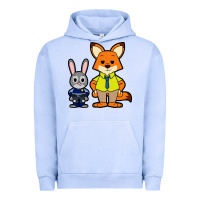 Pigment Grape Ice zootopia duo chibi Urban Hoodie - artisFamous
