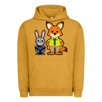 Pigment Peanut Butter zootopia duo chibi Urban Hoodie - artisFamous