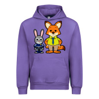 Tulip zootopia duo chibi Urban Hoodie - artisFamous