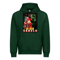 Forest Green canelo boxing Urban Hoodie - artisFamous