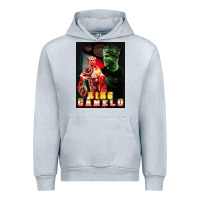 Heather Grey canelo boxing Urban Hoodie - artisFamous