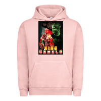 Pigment Salmon canelo boxing Urban Hoodie - artisFamous
