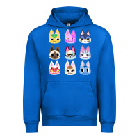 Cobalt animal crossing cute cats animal crossing new horizons Urban Hoodie - artisFamous