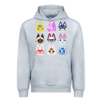 Heather Grey animal crossing cute cats animal crossing new horizons Urban Hoodie - artisFamous