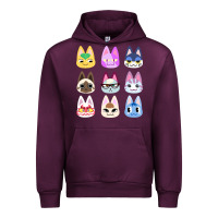 Mauve Wine animal crossing cute cats animal crossing new horizons Urban Hoodie - artisFamous