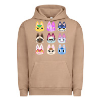 Pigment Burro animal crossing cute cats animal crossing new horizons Urban Hoodie - artisFamous
