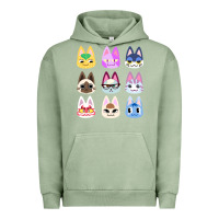 Pigment Oil Green animal crossing cute cats animal crossing new horizons Urban Hoodie - artisFamous