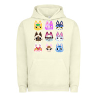 Pigment Pistachio animal crossing cute cats animal crossing new horizons Urban Hoodie - artisFamous