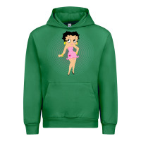 Emerald betty boop Urban Hoodie - artisFamous