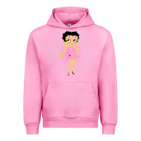 Fuchsia Pink betty boop Urban Hoodie - artisFamous