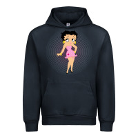 Navy betty boop Urban Hoodie - artisFamous