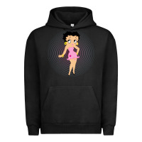 Pigment Black betty boop Urban Hoodie - artisFamous