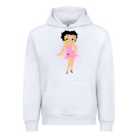 White betty boop Urban Hoodie - artisFamous