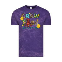 Cloud Purple Crawfish season Vintage Tee - FaDigitalArtStudio