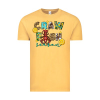 Vintage Mustard Crawfish season Vintage Tee - FaDigitalArtStudio