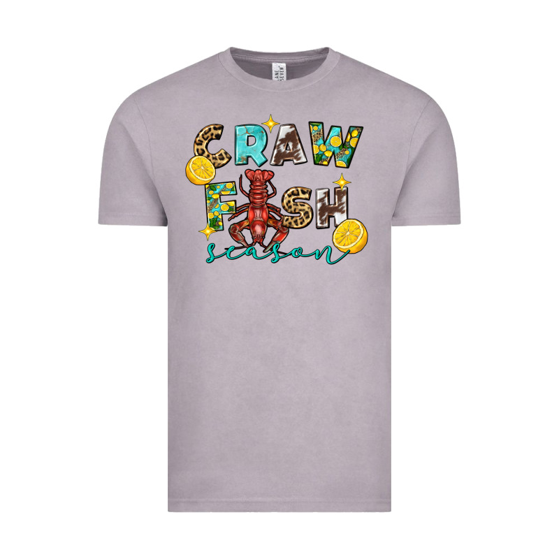 Crawfish Season Vintage Tee by FaDigitalArtStudio | Teevron