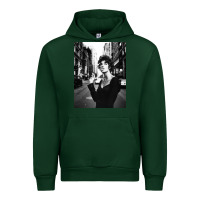 Forest Green linda evangelista fashion model Urban Hoodie - artisFamous