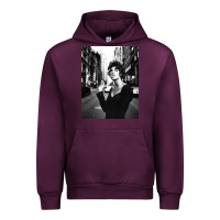 Mauve Wine linda evangelista fashion model Urban Hoodie - artisFamous