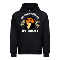 Black surrounded by idiots book Urban Hoodie - artisFamous