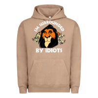 Pigment Burro surrounded by idiots book Urban Hoodie - artisFamous