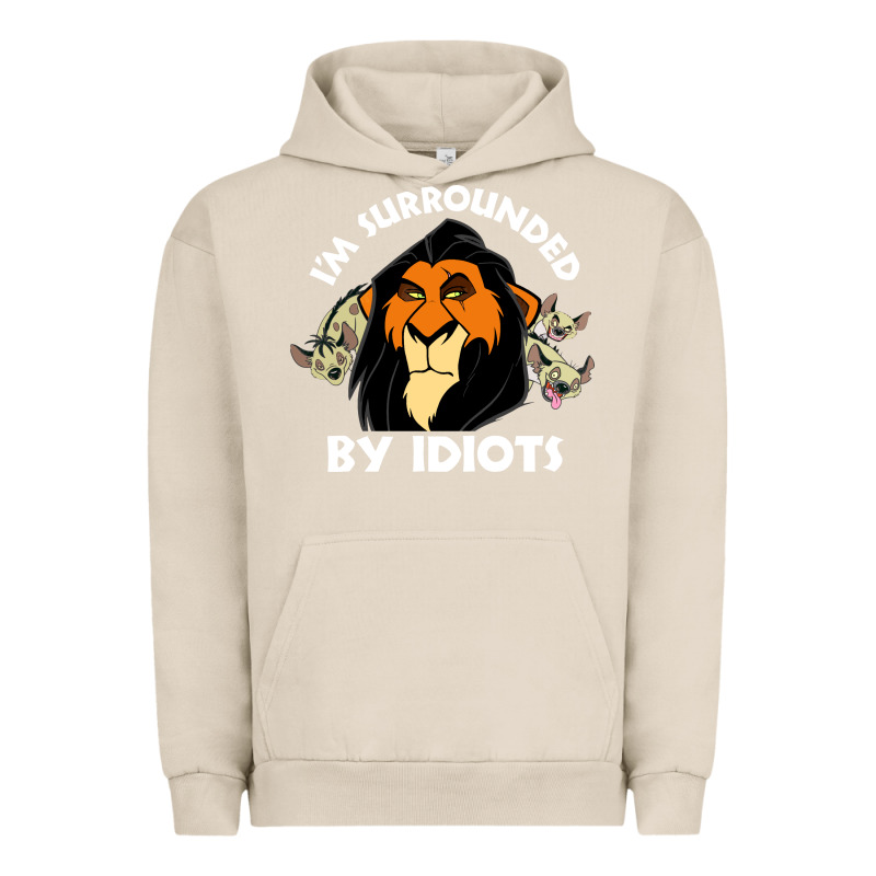 Surrounded By Idiots Book Urban Hoodie by artisFamous | Teevron