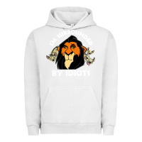 Pigment Lunar Rock surrounded by idiots book Urban Hoodie - artisFamous