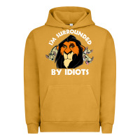 Pigment Peanut Butter surrounded by idiots book Urban Hoodie - artisFamous