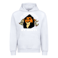 White surrounded by idiots book Urban Hoodie - artisFamous