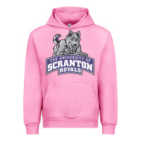 Fuchsia Pink university of scranton Urban Hoodie - artisFamous