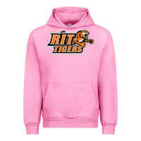 Fuchsia Pink rit athletics Urban Hoodie - artisFamous