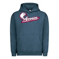 Pigment Midnight Navy augsburg university Urban Hoodie - artisFamous