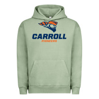 Pigment Oil Green carroll university pioneers Urban Hoodie - artisFamous