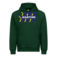 Forest Green massachusetts maritime academy Urban Hoodie - artisFamous