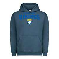 Pigment Midnight Navy north park university Urban Hoodie - artisFamous