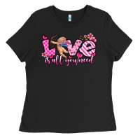 Black love is all you need Ladies Tee - OliviaCreatesArt
