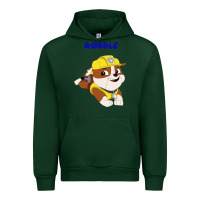 Forest Green rubble Urban Hoodie - artisFamous