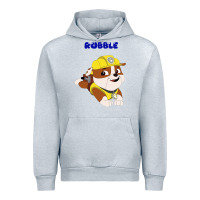 Heather Grey rubble Urban Hoodie - artisFamous