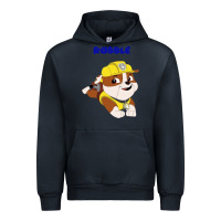 Navy rubble Urban Hoodie - artisFamous