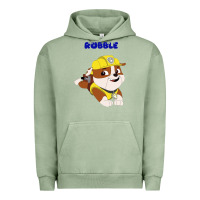 Pigment Oil Green rubble Urban Hoodie - artisFamous