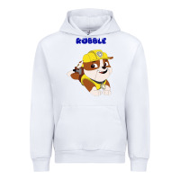 White rubble Urban Hoodie - artisFamous