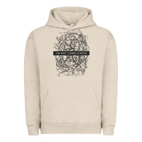 Pigment French Oak ı'm not complicated Urban Hoodie - artisFamous