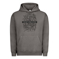 Pigment Tornado ı'm not complicated Urban Hoodie - artisFamous