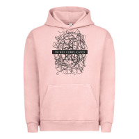 Pigment Salmon ı'm not complicated Urban Hoodie - artisFamous