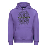 Tulip ı'm not complicated Urban Hoodie - artisFamous