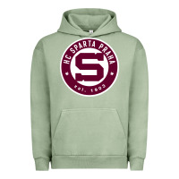 Pigment Oil Green hc sparta praha Urban Hoodie - artisFamous